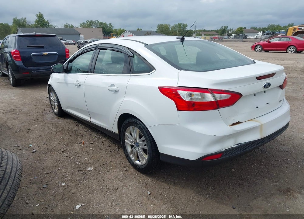 2012 FORD FOCUS VIN: 1FAHP3H26CL248722