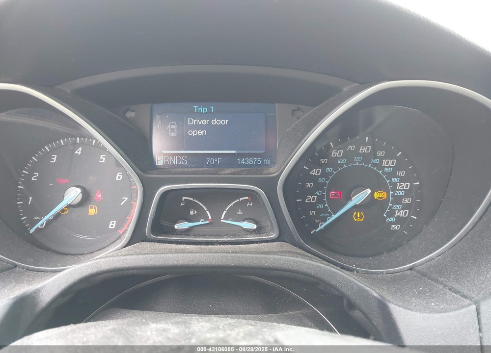 2012 FORD FOCUS VIN: 1FAHP3H26CL248722