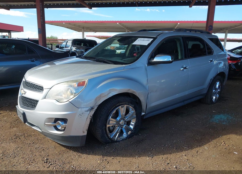 2012 CHEVROLET EQUINOX VIN: 2GNFLGE50C6182705