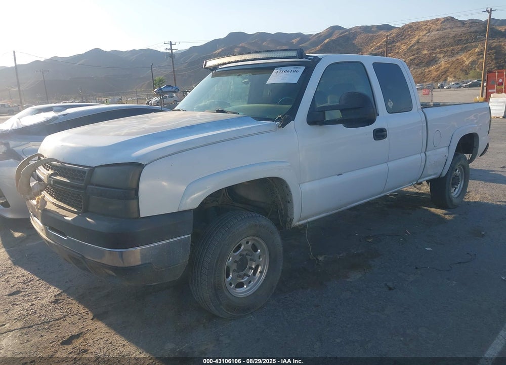 2007 CHEVROLET SILVERADO 2500HD CLASSIC VIN: 1GCHC29D07E128666
