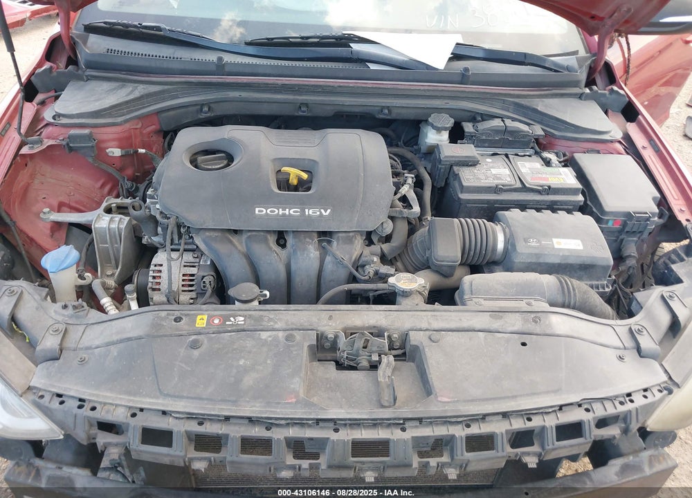 2018 HYUNDAI ELANTRA VIN: 5NPD84LF7JH233850