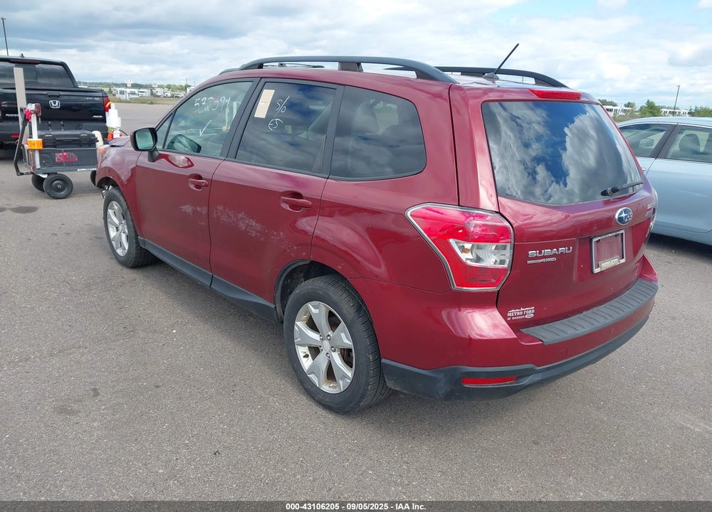 2014 SUBARU FORESTER 2.5I PREMIUM VIN: JF2SJAECXEH532591