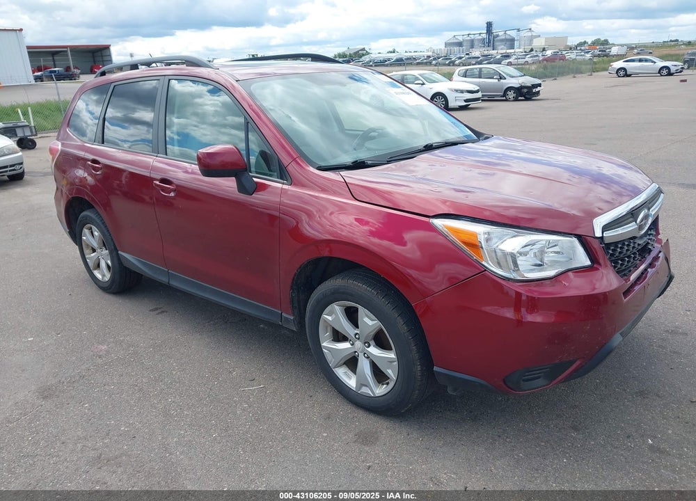 2014 SUBARU FORESTER 2.5I PREMIUM VIN: JF2SJAECXEH532591