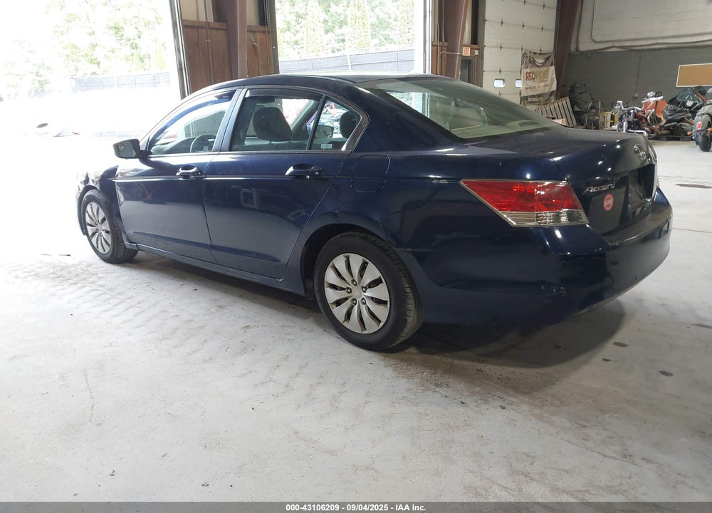2010 HONDA ACCORD 2.4 LX VIN: 1HGCP2F30AA027556