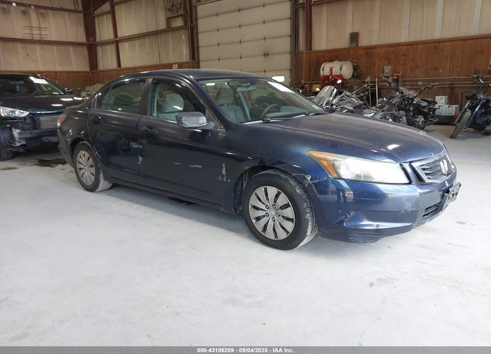 2010 HONDA ACCORD 2.4 LX VIN: 1HGCP2F30AA027556