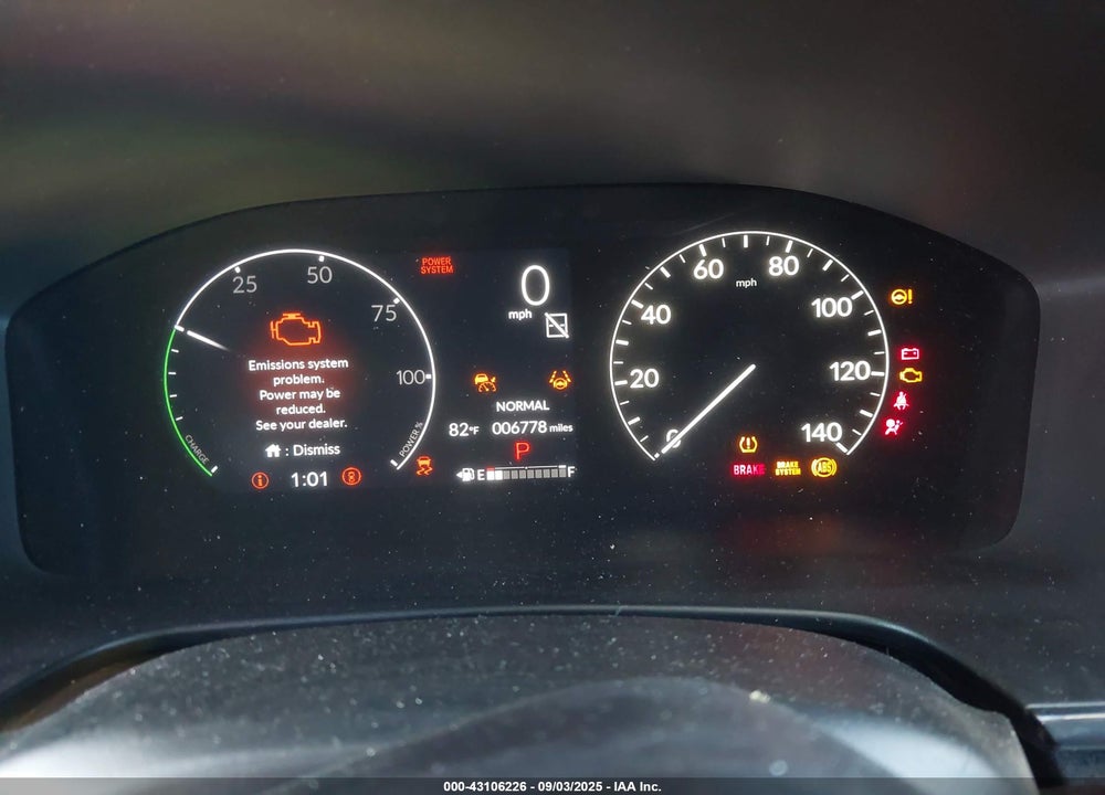 2025 HONDA CR-V HYBRID SPORT-L VIN: 7FARS5H87SE028153