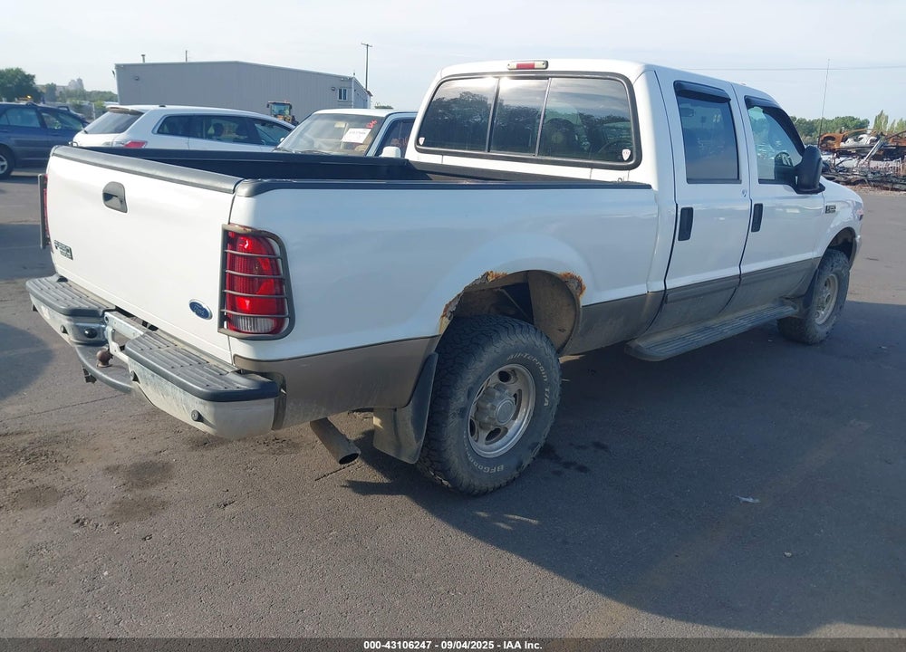 2002 FORD F-250 LARIAT/XL/XLT VIN: 1FTNW21S12EC17062