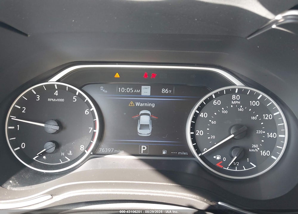 2021 NISSAN MAXIMA VIN: 1N4AA6CV5MC505084