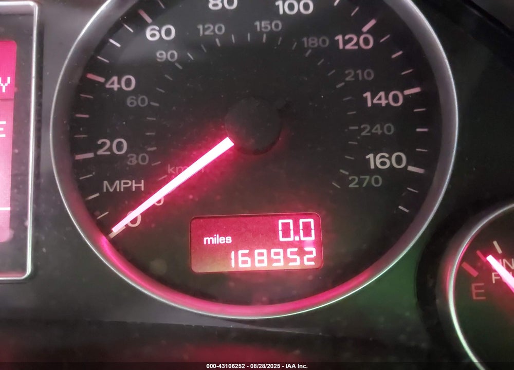 2007 AUDI A4 2.0T VIN: WAUDF78E17A186223