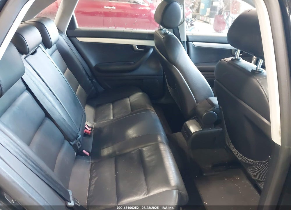 2007 AUDI A4 2.0T VIN: WAUDF78E17A186223