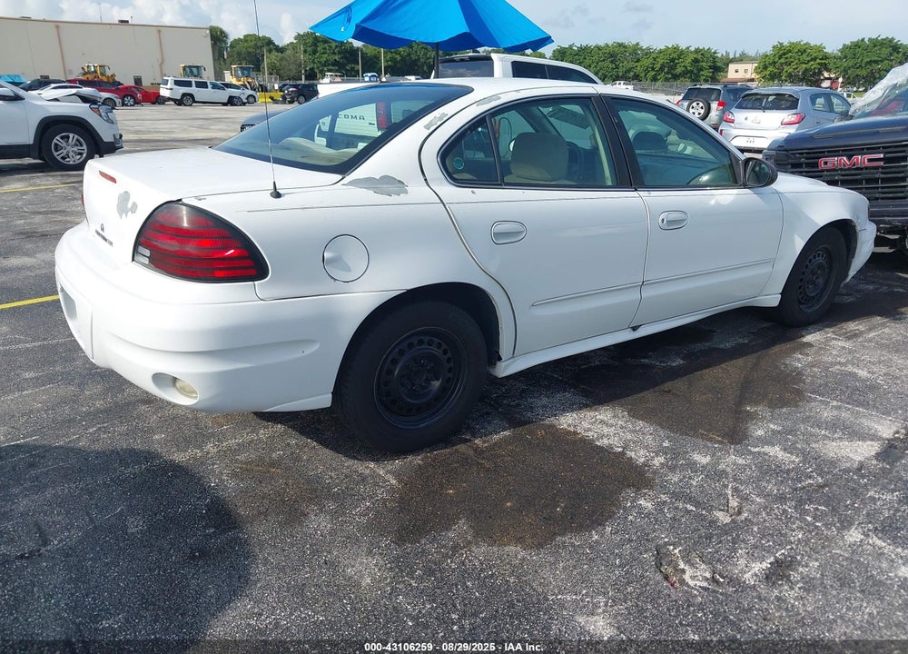 2004 PONTIAC GRAND AM SE VIN: 1G2NE52F84M546117