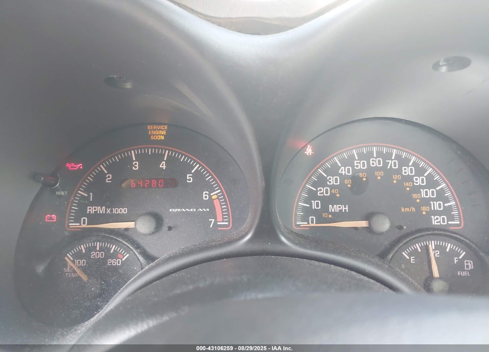 2004 PONTIAC GRAND AM SE VIN: 1G2NE52F84M546117
