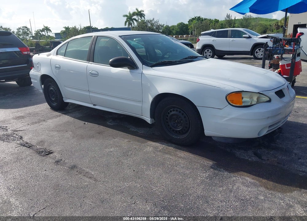 2004 PONTIAC GRAND AM SE VIN: 1G2NE52F84M546117