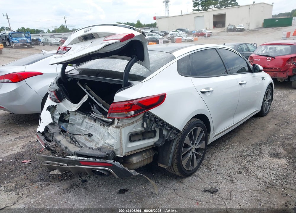 2016 KIA OPTIMA VIN: 5XXGV4L27GG043022