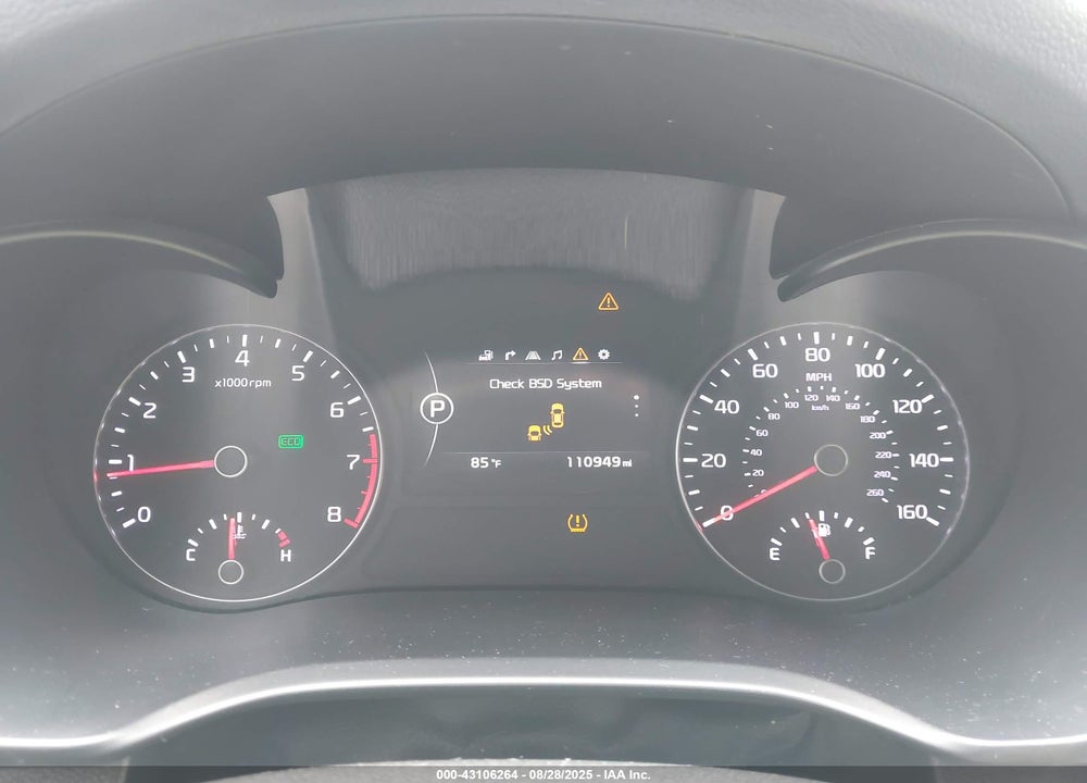 2016 KIA OPTIMA VIN: 5XXGV4L27GG043022