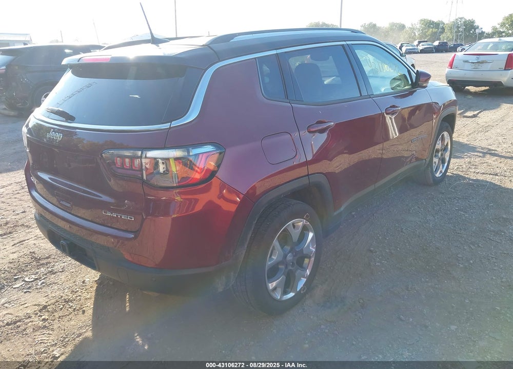 2021 JEEP COMPASS VIN: 3C4NJDCB4MT525885