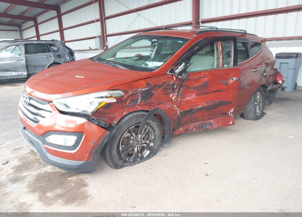 2013 HYUNDAI SANTA FE VIN: 5XYZU3LB0DG123064