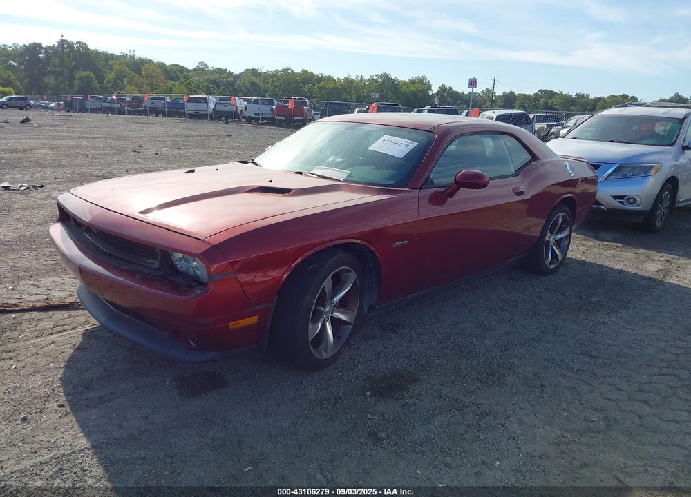 2014 DODGE CHALLENGER VIN: 2C3CDYAG7EH218066