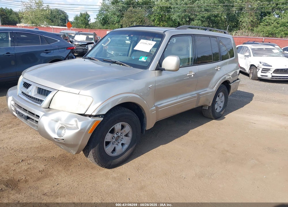 2003 MITSUBISHI MONTERO 20TH ANNIVERSARY/LIMITED VIN: JA4NW51S13J047080