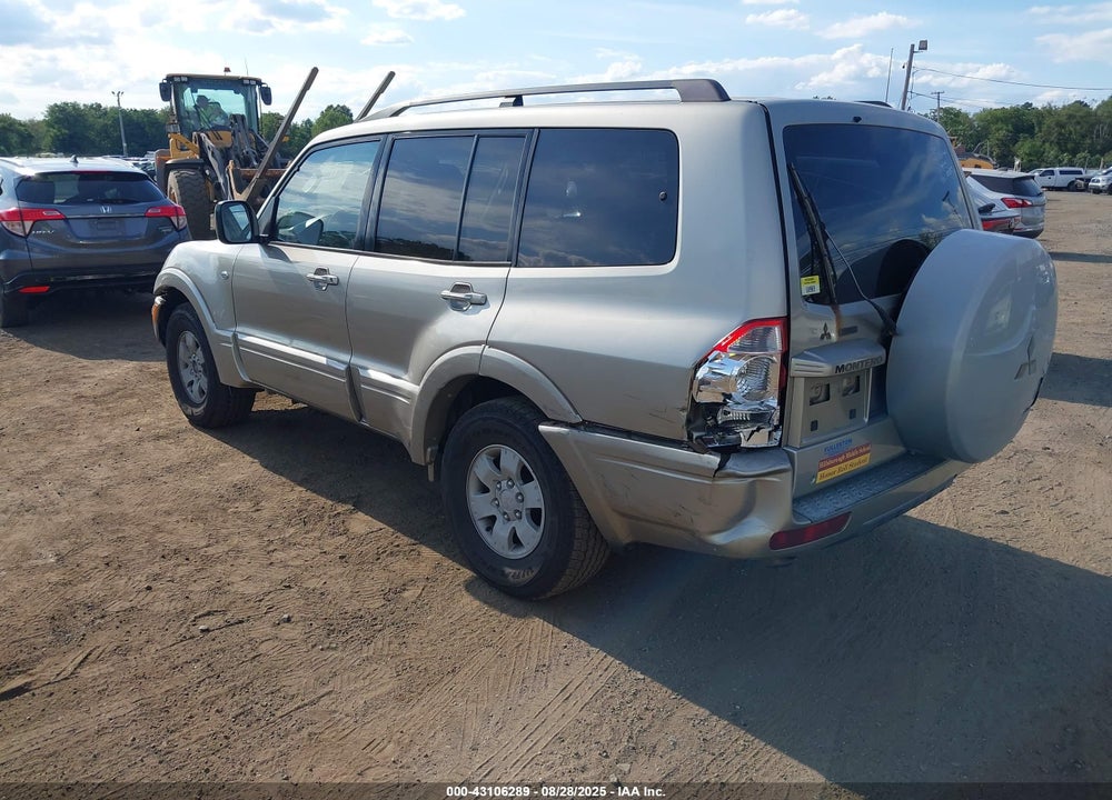 2003 MITSUBISHI MONTERO 20TH ANNIVERSARY/LIMITED VIN: JA4NW51S13J047080