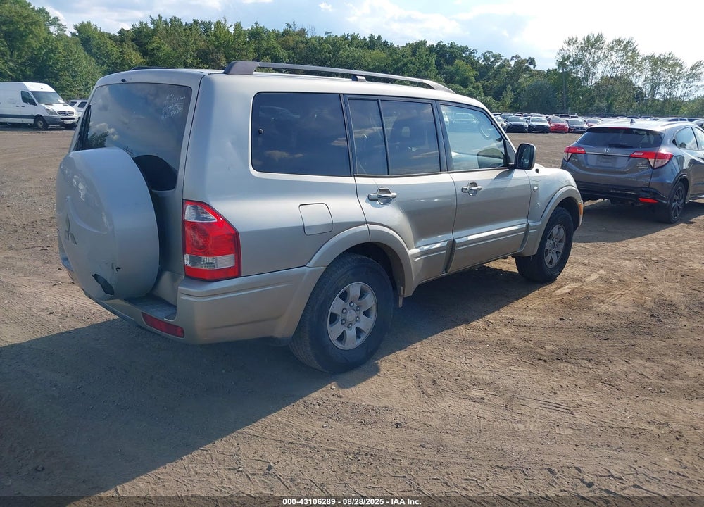 2003 MITSUBISHI MONTERO 20TH ANNIVERSARY/LIMITED VIN: JA4NW51S13J047080