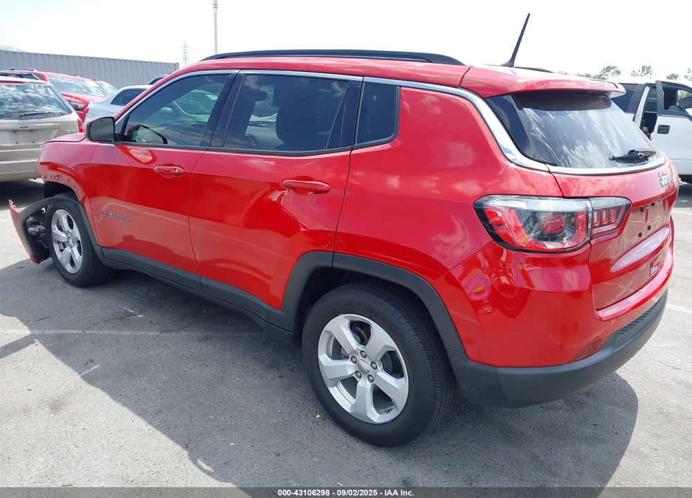 2018 JEEP COMPASS LATITUDE FWD VIN: 3C4NJCBB0JT489510
