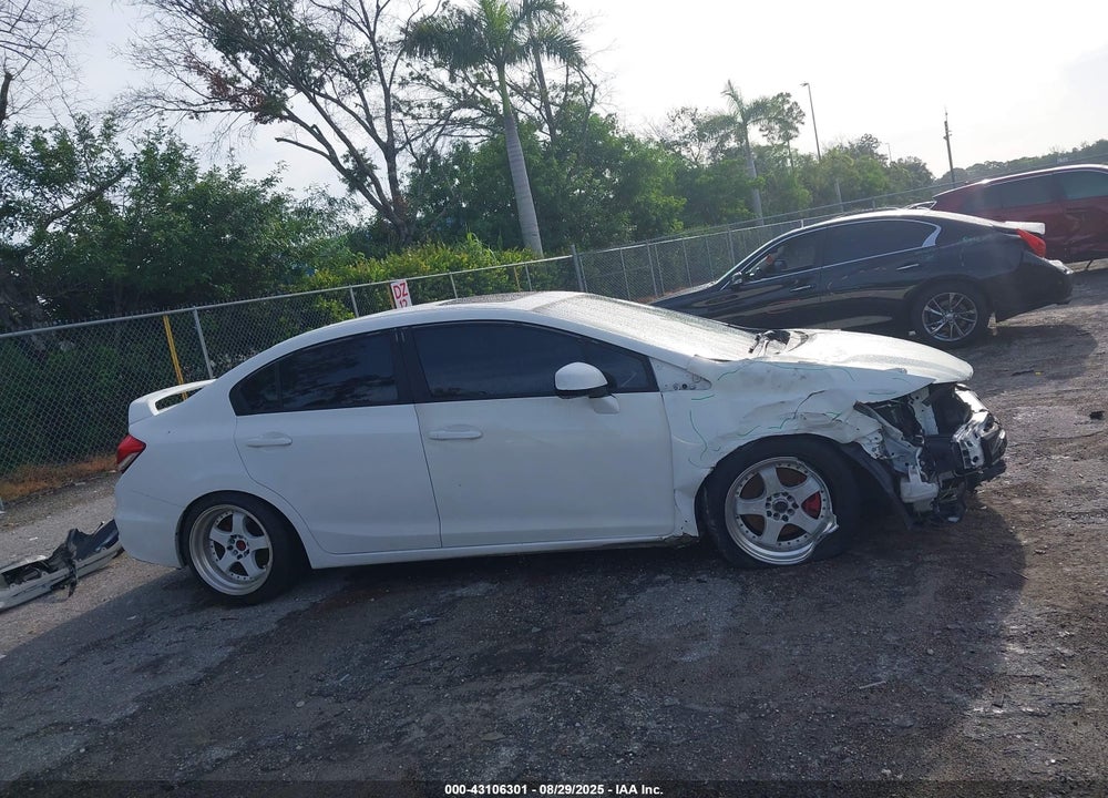 2013 HONDA CIVIC VIN: 2HGFB6E52DH704067
