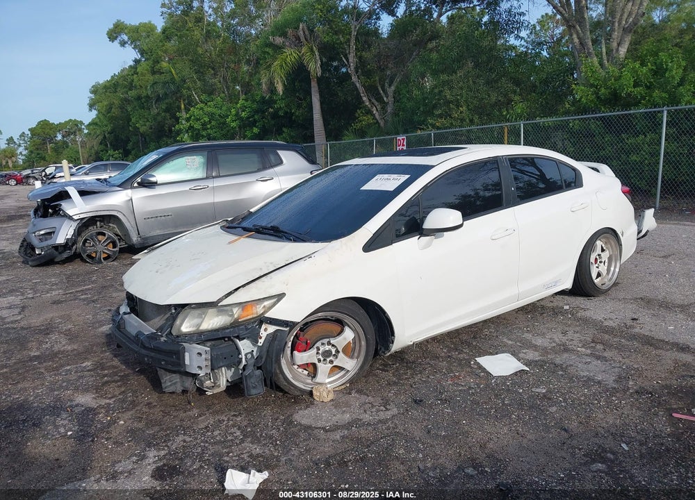 2013 HONDA CIVIC VIN: 2HGFB6E52DH704067