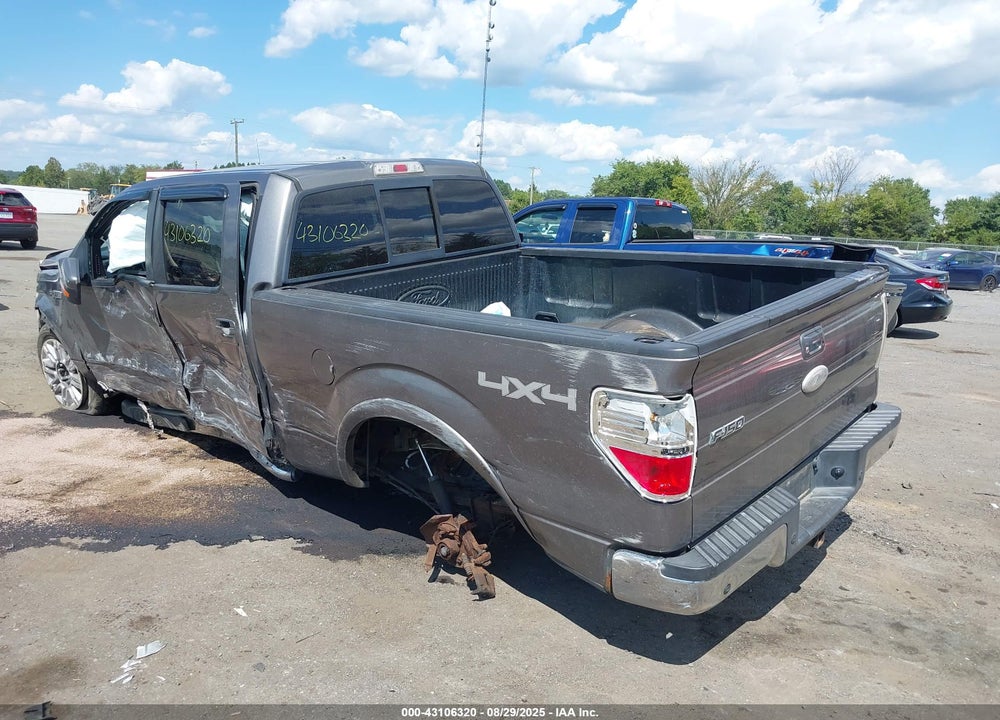 2011 FORD F-150 VIN: 1FTFW1EF1BFC00624