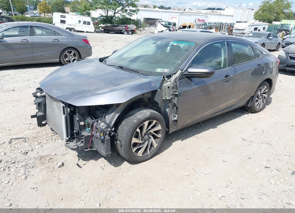 2018 HONDA CIVIC VIN: 2HGFC2F75JH589997