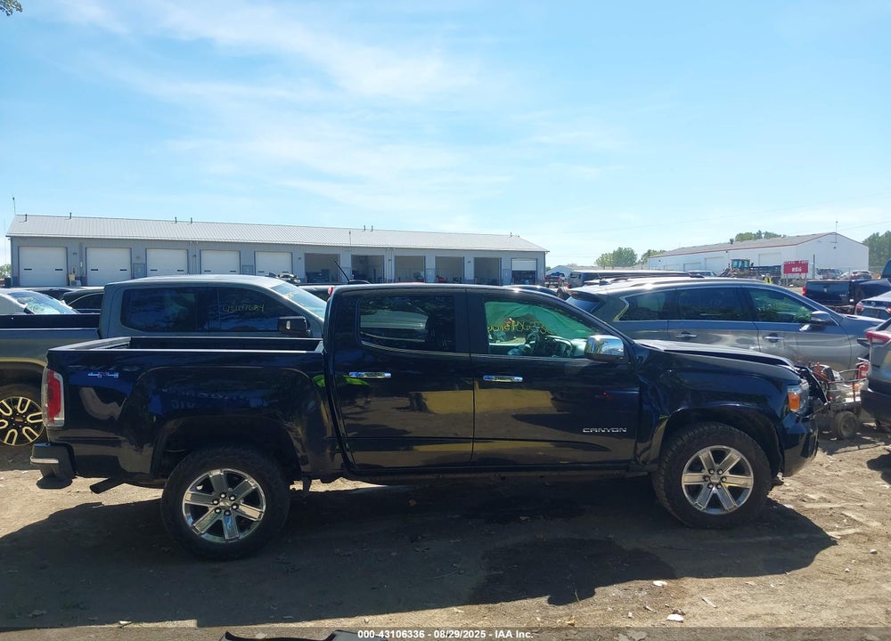 2016 GMC CANYON VIN: 1GTG6DE38G1106031