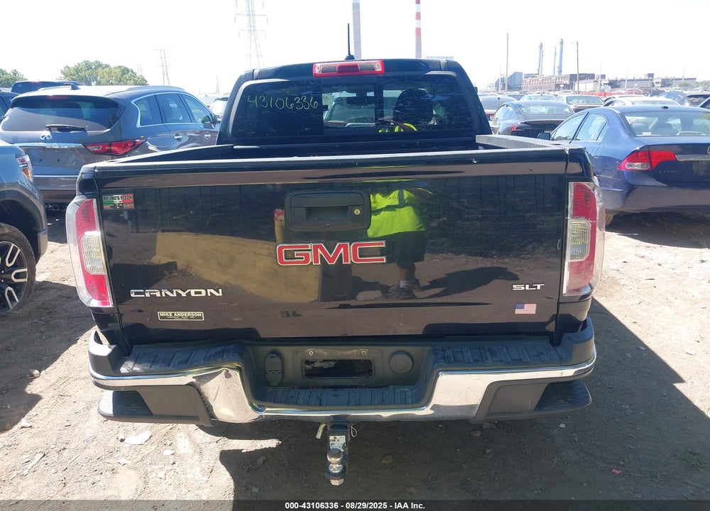 2016 GMC CANYON VIN: 1GTG6DE38G1106031