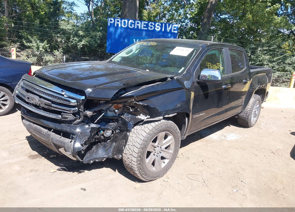 2016 GMC CANYON VIN: 1GTG6DE38G1106031