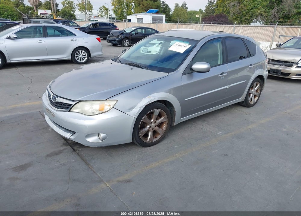 2009 SUBARU IMPREZA VIN: JF1GH63609H826734