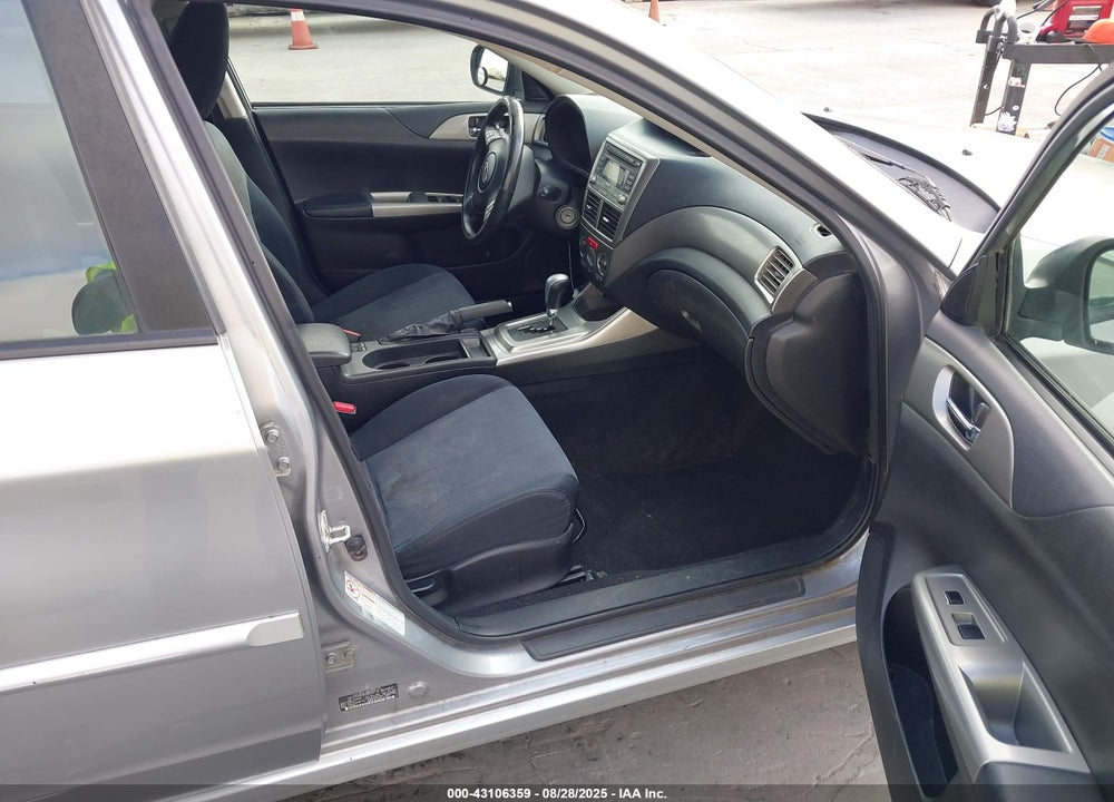 2009 SUBARU IMPREZA VIN: JF1GH63609H826734