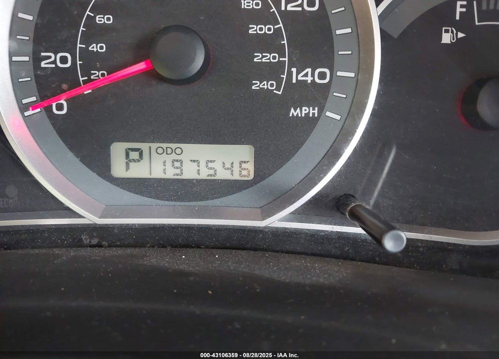 2009 SUBARU IMPREZA VIN: JF1GH63609H826734
