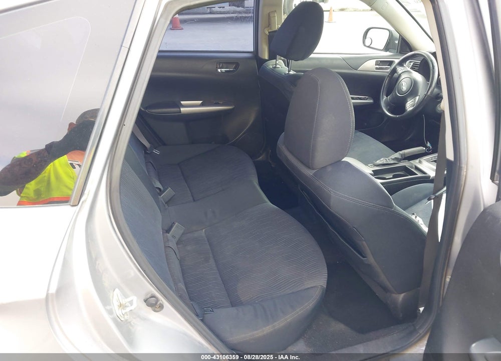 2009 SUBARU IMPREZA VIN: JF1GH63609H826734