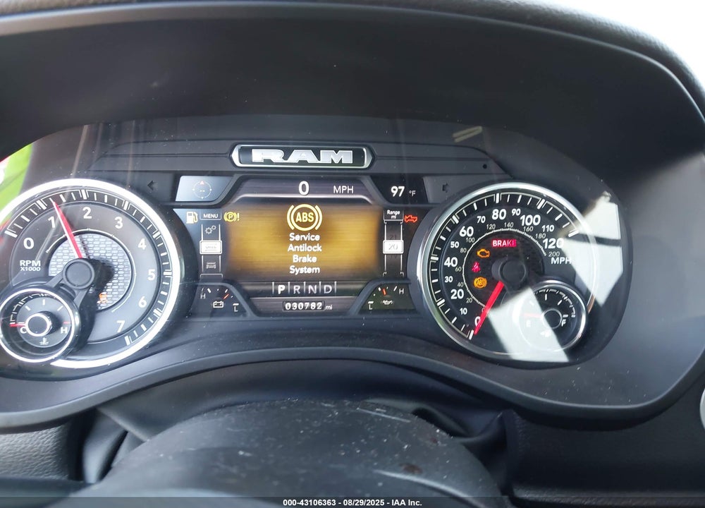 2024 RAM 1500 LONE STAR 4X4 5'7 BOX VIN: 1C6SRFFT4RN124864