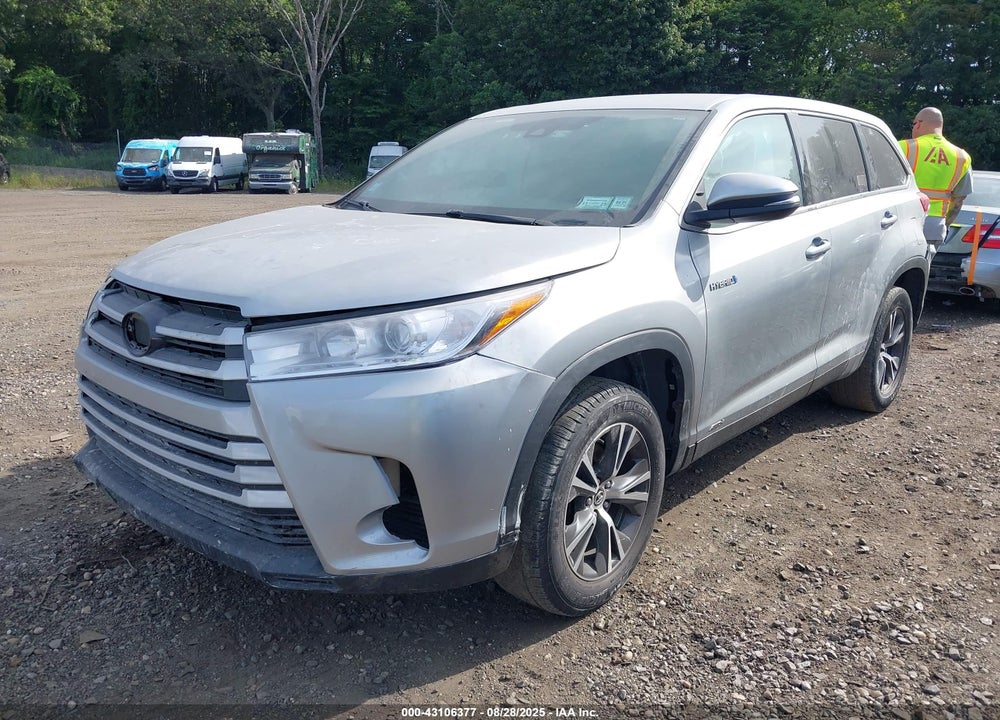 2019 TOYOTA HIGHLANDER HYBRID LE VIN: 5TDBGRFH8KS057049