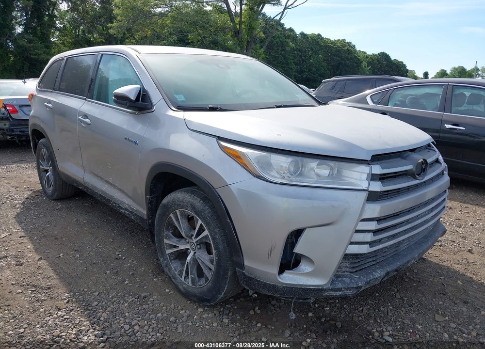 2019 TOYOTA HIGHLANDER HYBRID LE VIN: 5TDBGRFH8KS057049