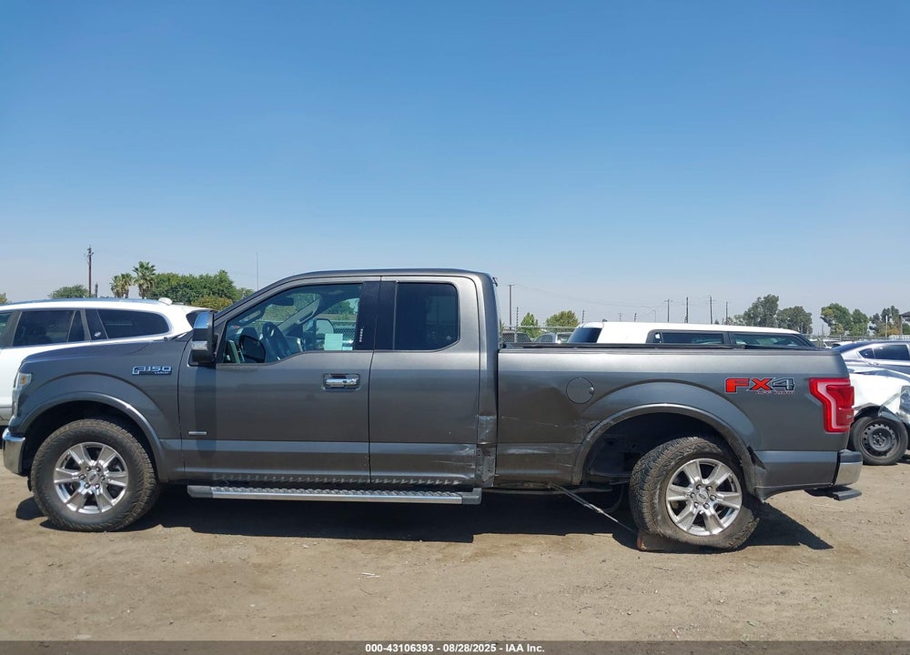 2016 FORD F-150 LARIAT VIN: 1FTFX1EGXGKD24735