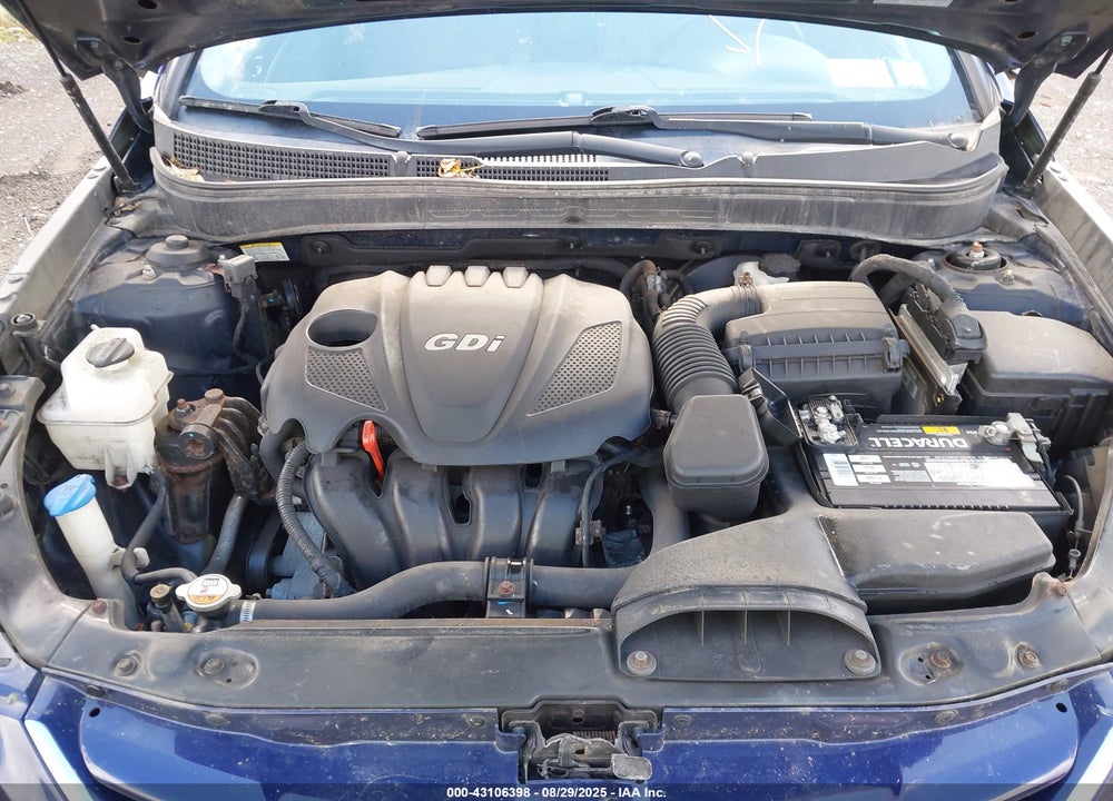 2013 HYUNDAI SONATA VIN: 5NPEB4AC6DH588950