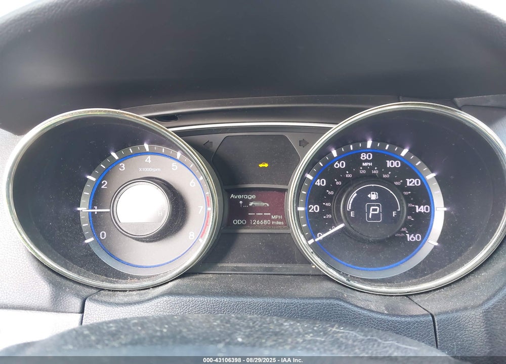 2013 HYUNDAI SONATA VIN: 5NPEB4AC6DH588950