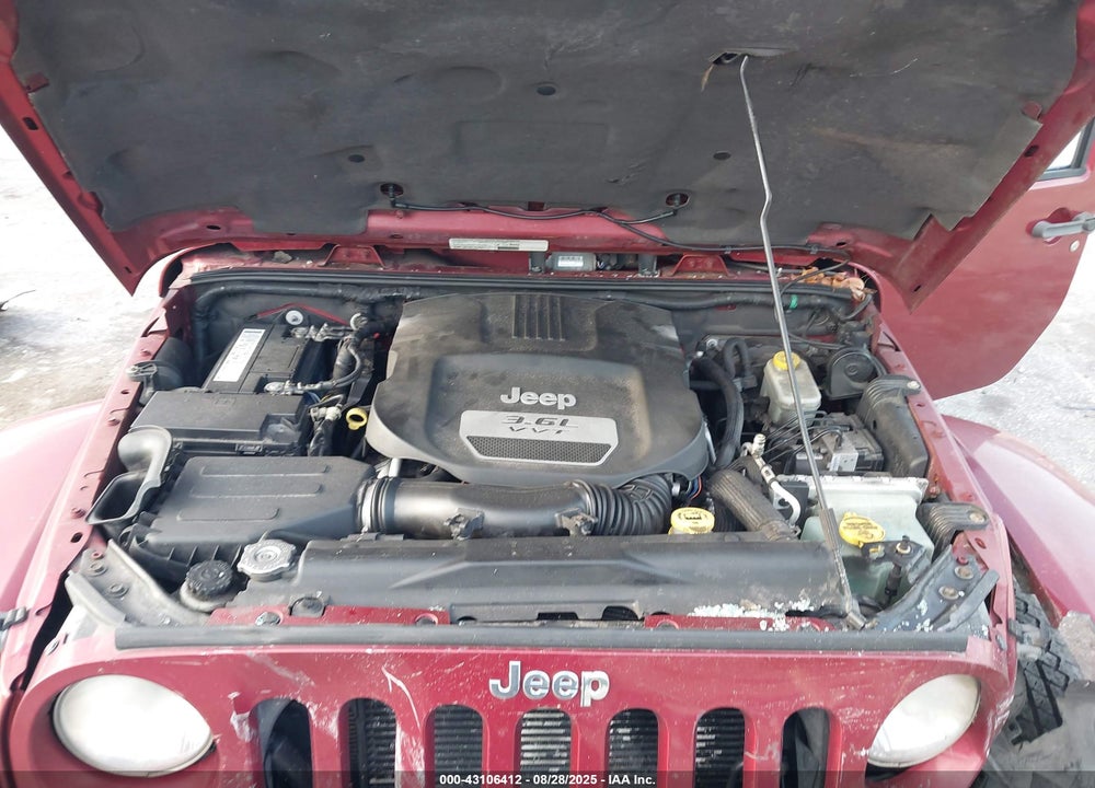 2013 JEEP WRANGLER UNLIMITED VIN: 1C4BJWEG0DL517835