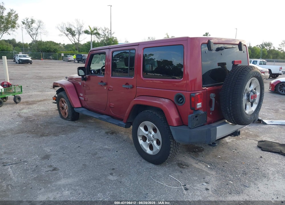 2013 JEEP WRANGLER UNLIMITED VIN: 1C4BJWEG0DL517835