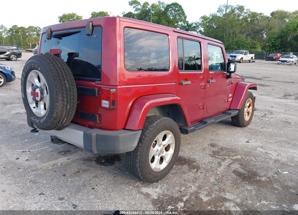 2013 JEEP WRANGLER UNLIMITED VIN: 1C4BJWEG0DL517835