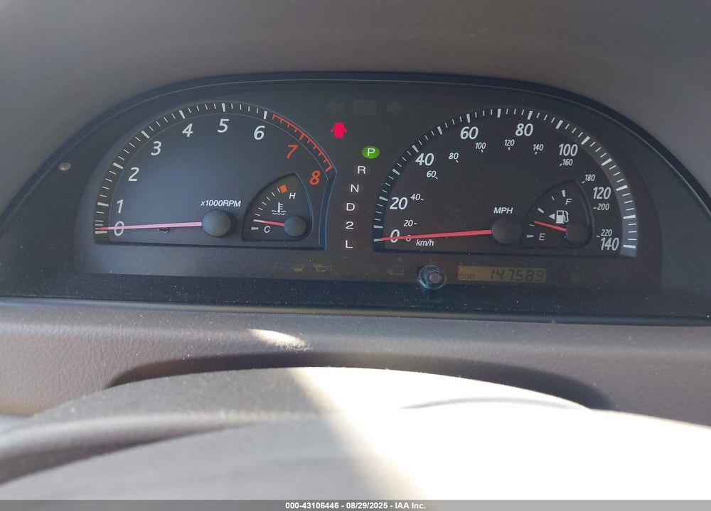 2003 TOYOTA CAMRY XLE V6 VIN: 4T1BF30K73U542523