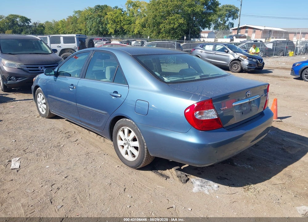 2003 TOYOTA CAMRY XLE V6 VIN: 4T1BF30K73U542523