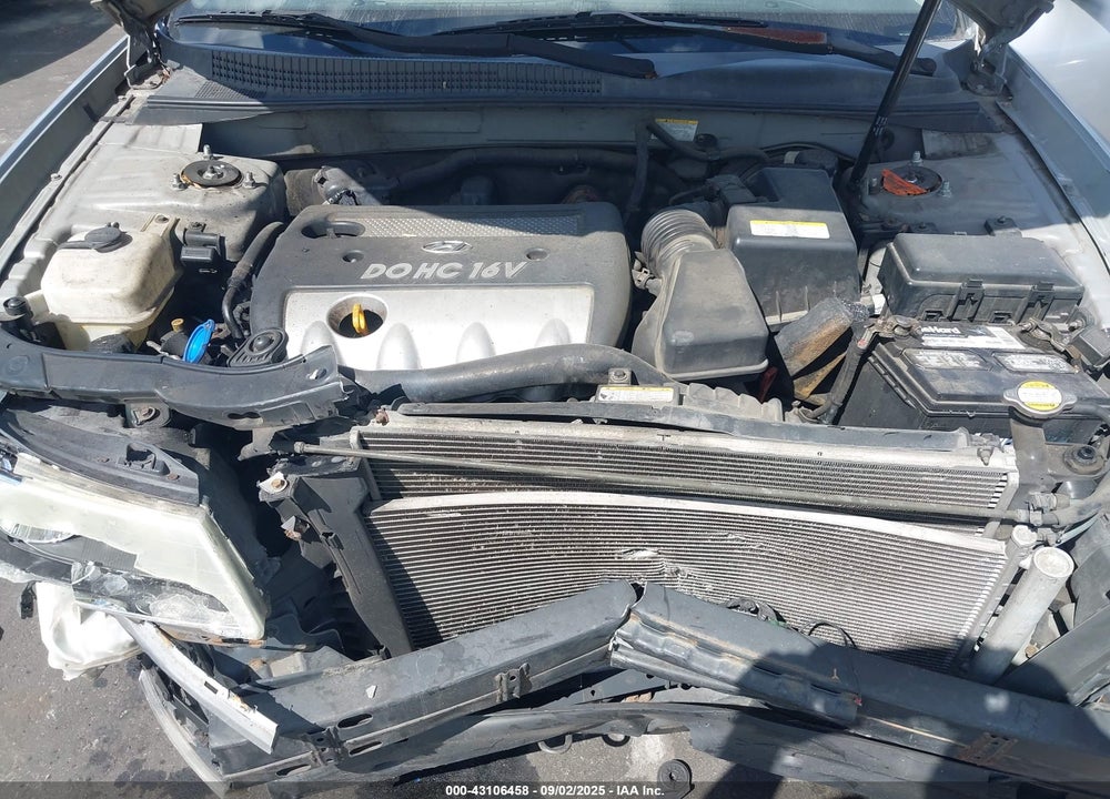 2006 HYUNDAI SONATA GLS VIN: 5NPEU46CX6H062858