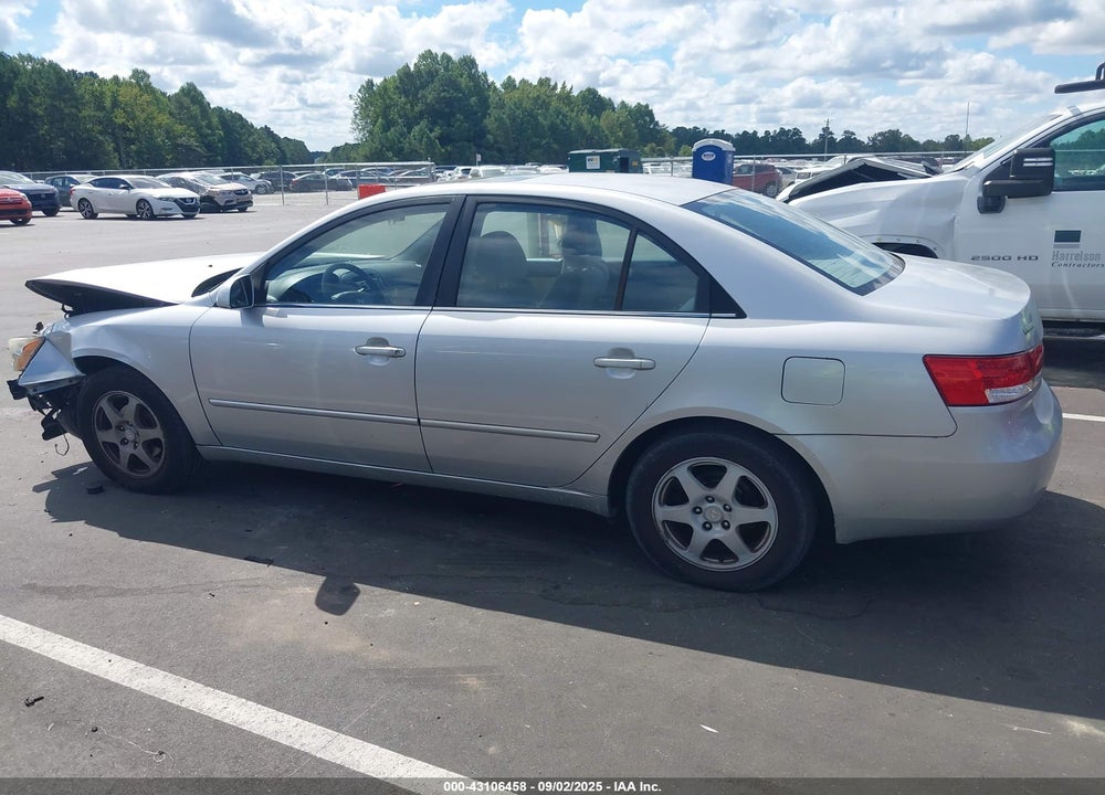 2006 HYUNDAI SONATA GLS VIN: 5NPEU46CX6H062858